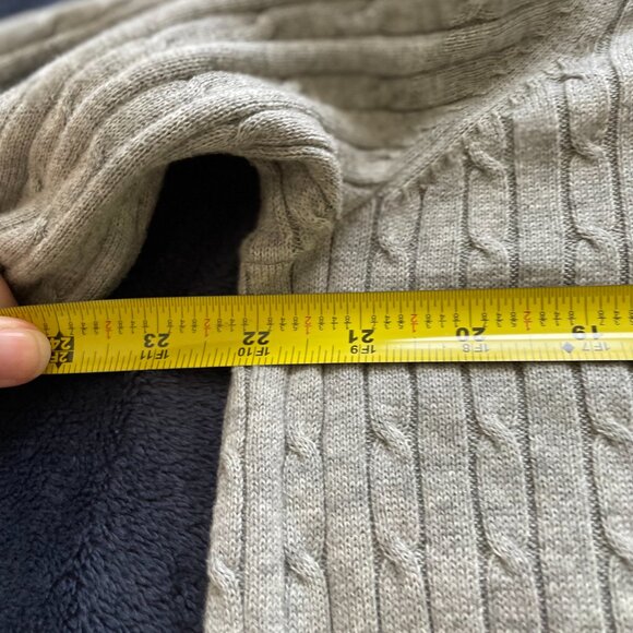 Kim Rogers open front gray cardigan women's size large L long sleeve - Picture 4 of 4